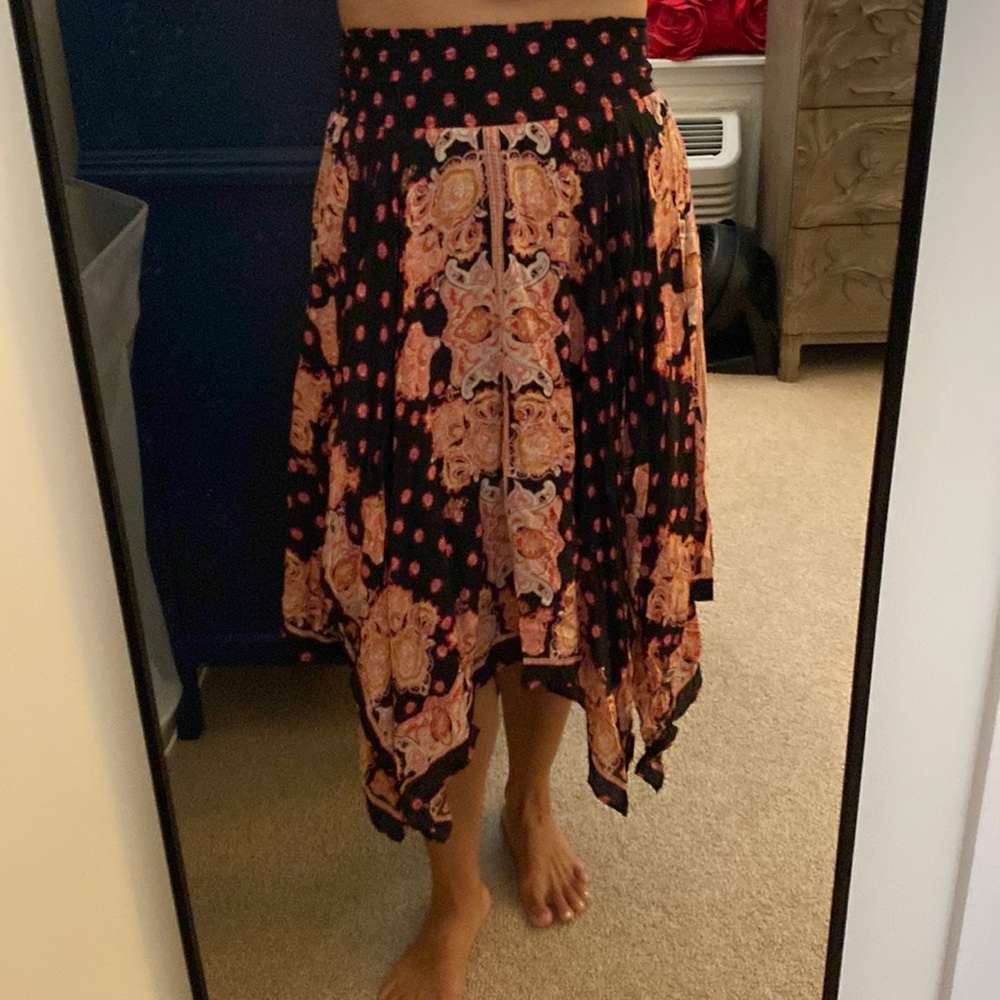 Flowy boho Free People skirt